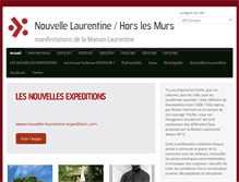 Tablet Screenshot of laurentine.net